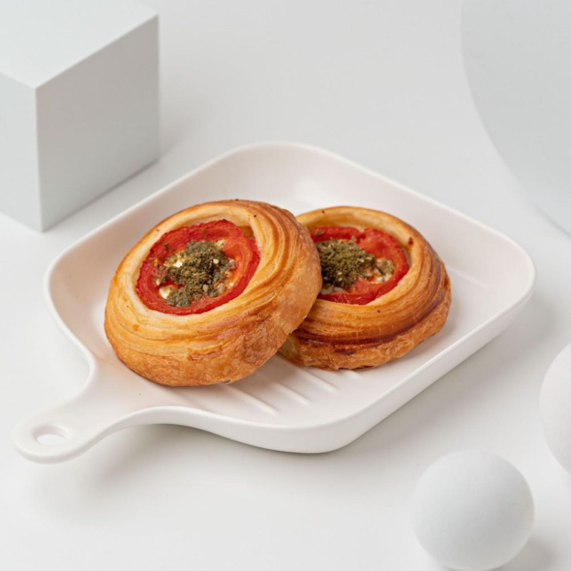 Danish Tomato Zaata - دانيش الطماطم والزعتر